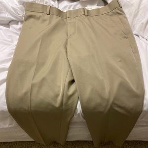 Khaki Slacks Perry Ellis